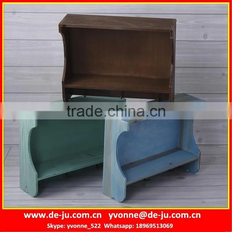 Hanging Wooden Boxes Wall Decorative