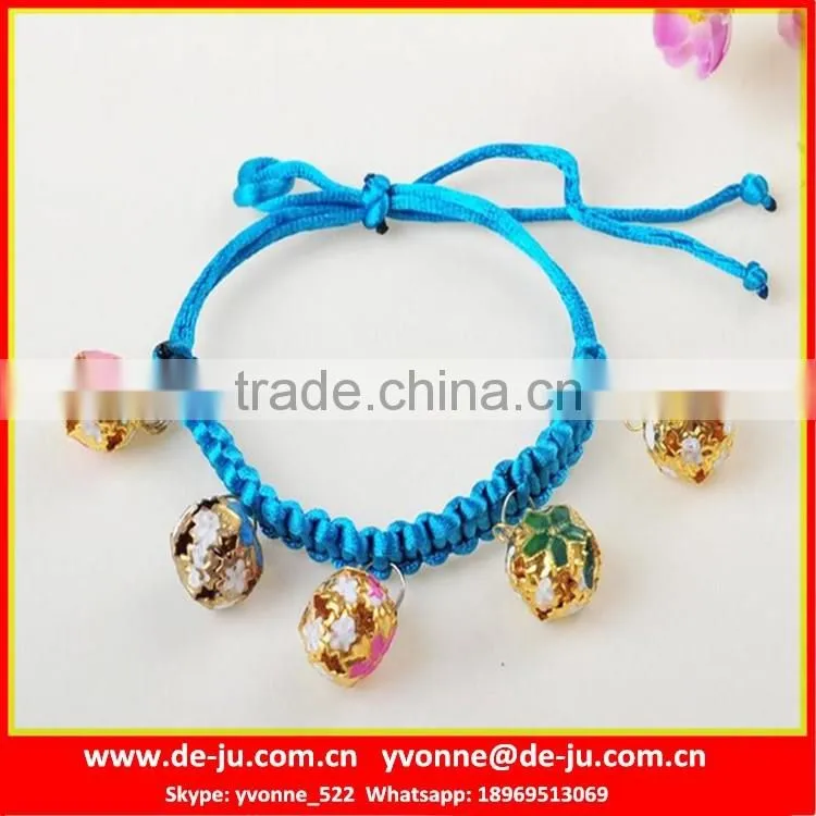 Five Enamel Bells Collar With Beautiful Bells