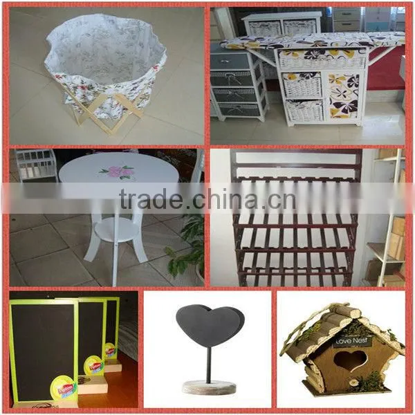 wholesale wood flower pot Wood fence box Hanging basket