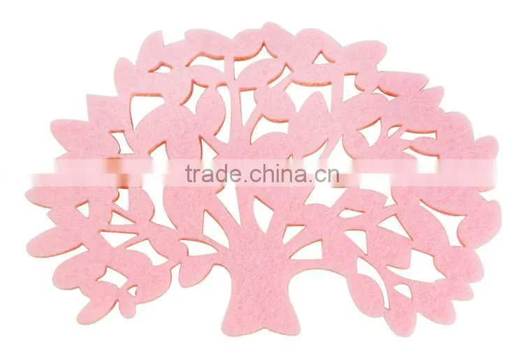 polyester felt cup pads