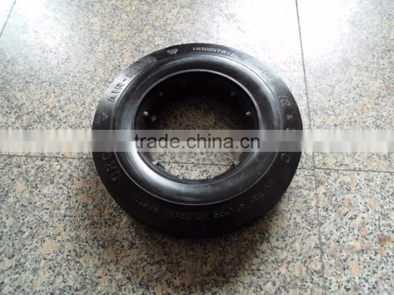 rubber wheel tire 12X3.00 solid wheel