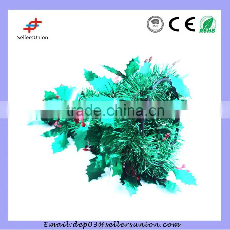 2015 PET moving Christmas decoration, mini crystal Christmas tree
