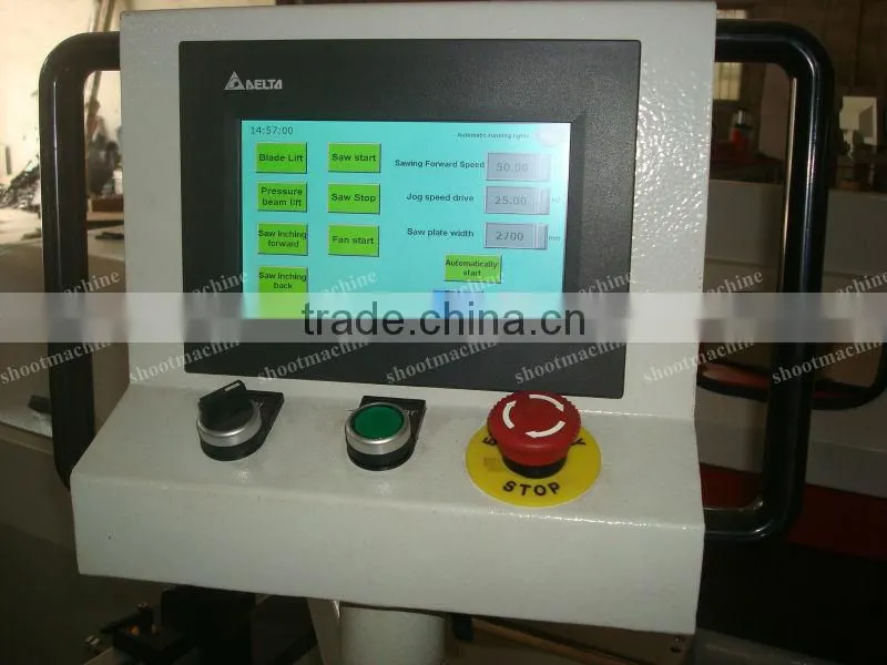 Reciprocating Panel Saw Machine SH1327B with Max. cutting length 2680mm and Max. cutting thickness 76mm