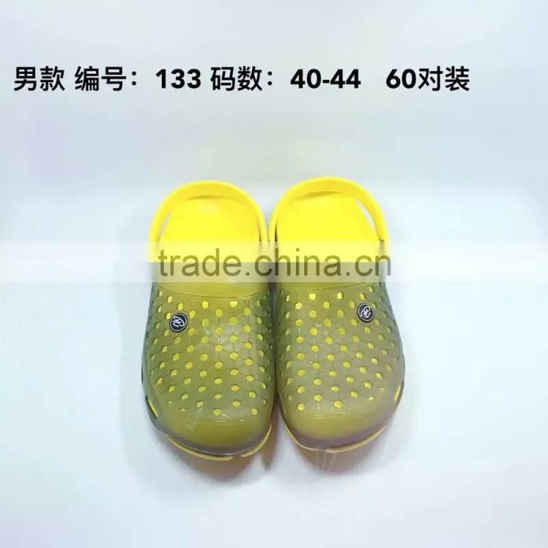 men's clog with different color and good quality