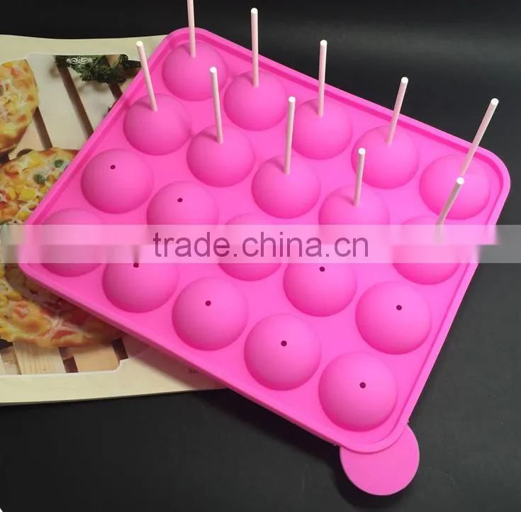 11049 Silicone Lollipop Party ice ball Baking candy Mold