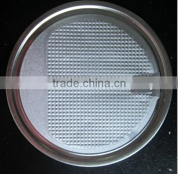 aluminum foil peel off lid, aluminum foil easy open end