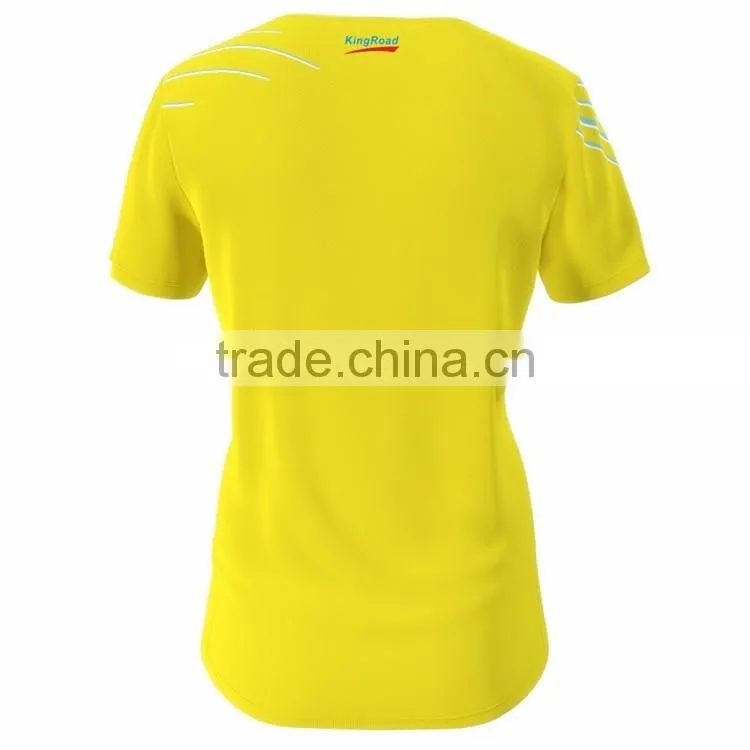 Make your own design Wholesale dry fit sublimation sport running shirt