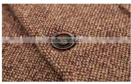 classical coffee color men coat winter coat