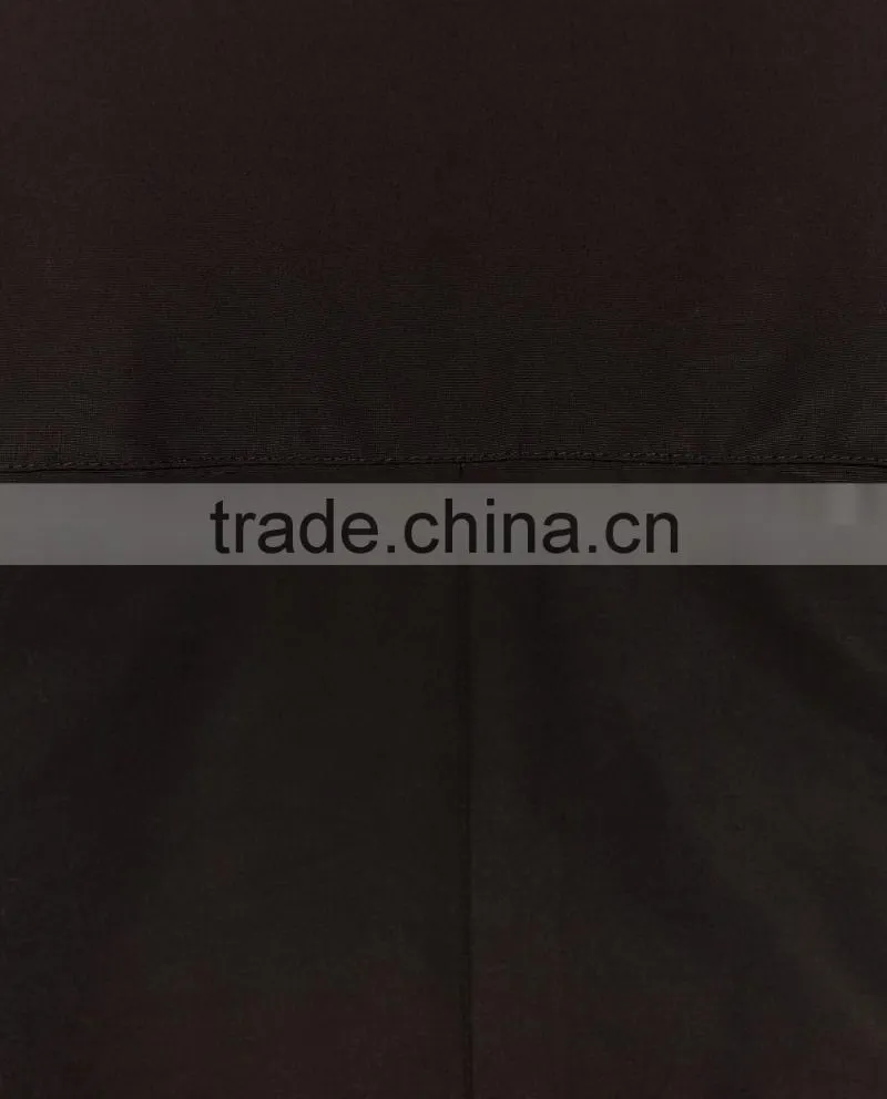 High quality fashion black parka italian fur coats for lady