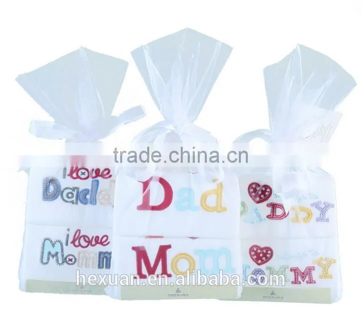 100% organic cotton romper gift Baby clothes romper bodysuit 2pcs/set