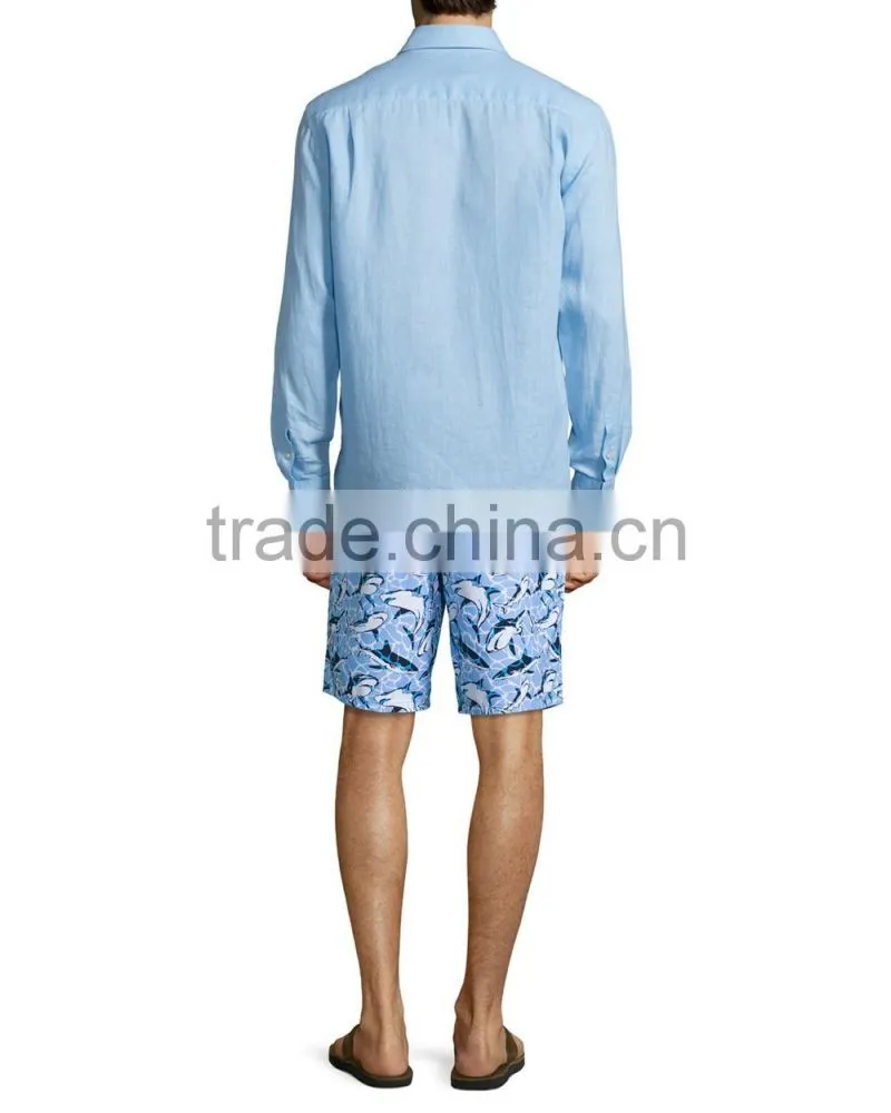 2017 wholesale man fashion Print Swim Trunks beach shorts summer swim sports shorts