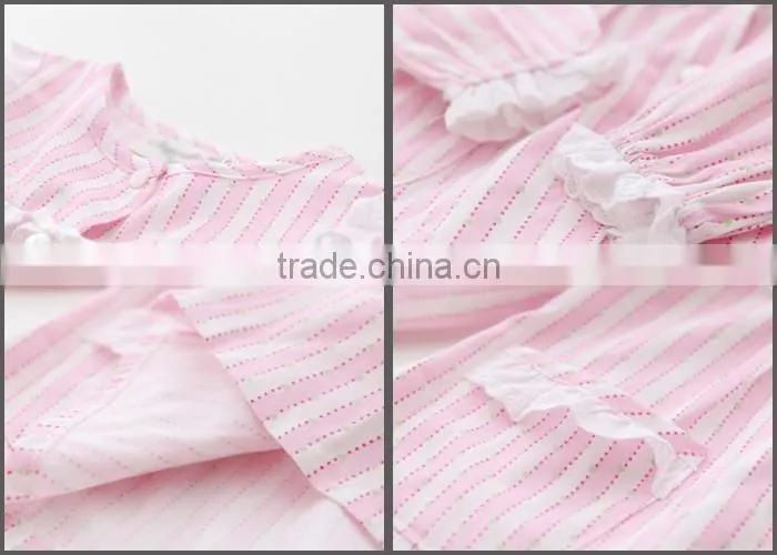 Spring And Autumn Nightwear Cotton Long Sleeve Kids Pajamas