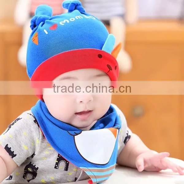 2pcs/lot double ears lovely rabbit newborn baby hat caps