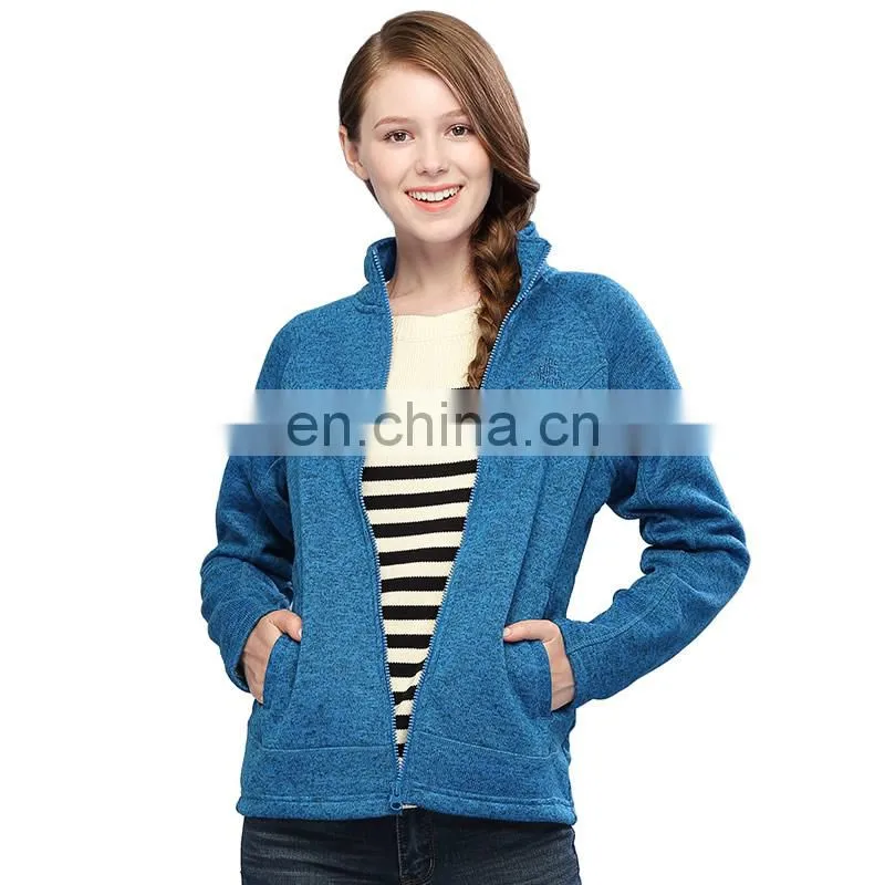 Hot Sale Running Sports Hacci Fabric Jacket For Unisex