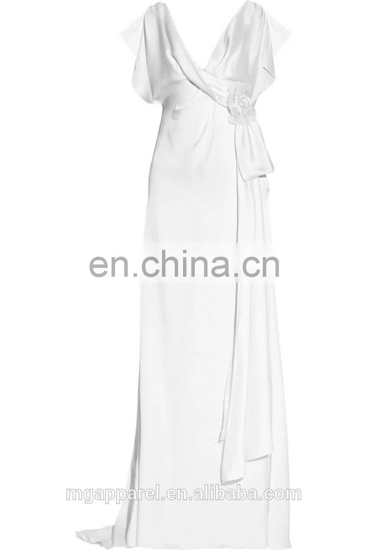 Hot selling evening dress 2015 party long dress,silk-satin gown