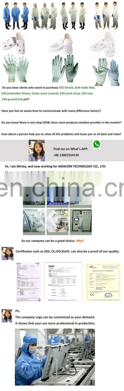 anti static electricity 2n7002 esd protection white clean room coveralls clean room bunny suit suppliers