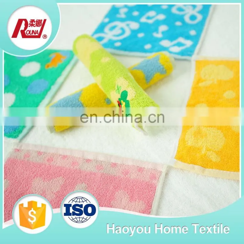 21s 32s year dyed 100% cotton hand towels wholesale