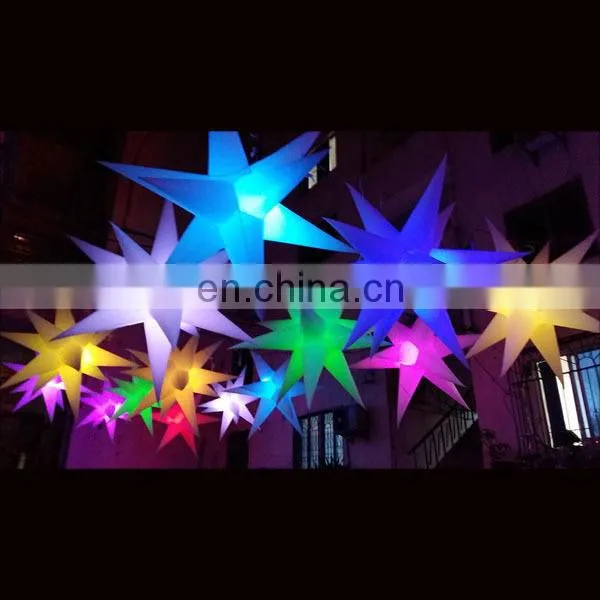 Romantic Colorful inflatable star