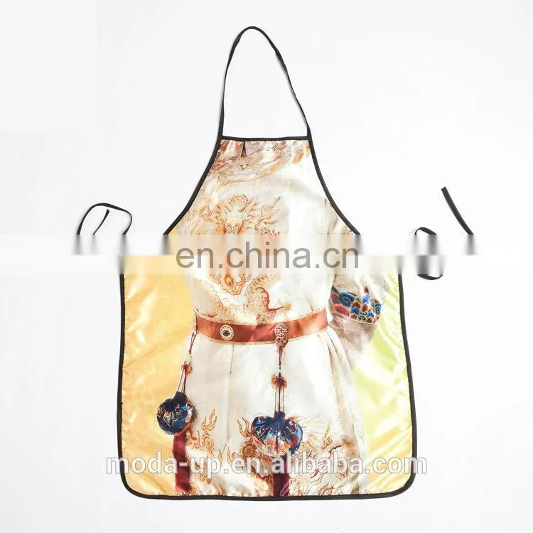 interesting kitchen apron with custom logo high quality from China