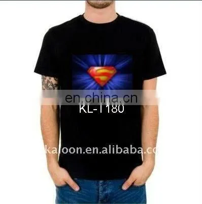 light up tee shirts equalizer