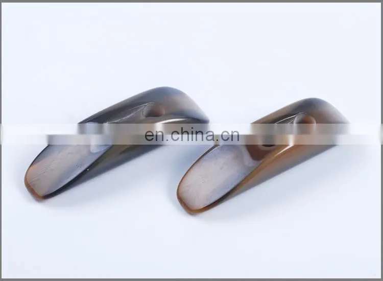 Buffalo Horn Toggle Button Garments button Resin Button BP40524