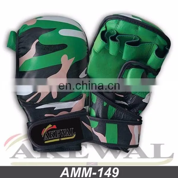 MMA Gloves Cowhide Leather