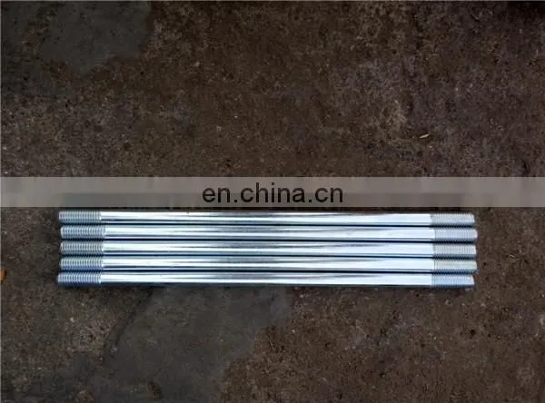 High quality OEM Galvanized Flat Bolt, threaded rod
