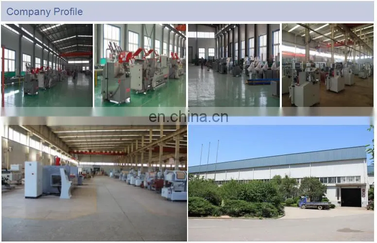 Chinese Supplier Aluminium Cutting Machines Single Head Window Making Machine
