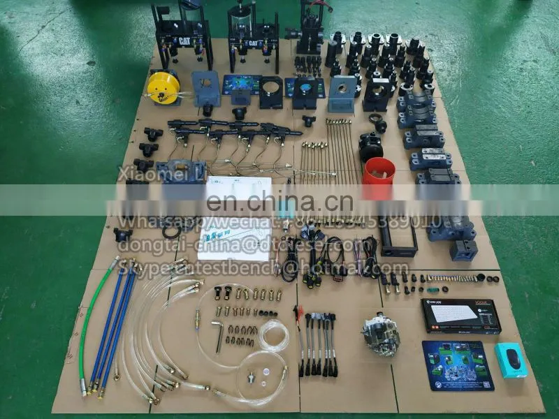 High pressure CR738 HEUI EUI EUP cambox test bench common rail injector repair machine