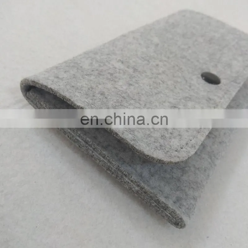 hot selling fashion felt women wallets latest for coin
