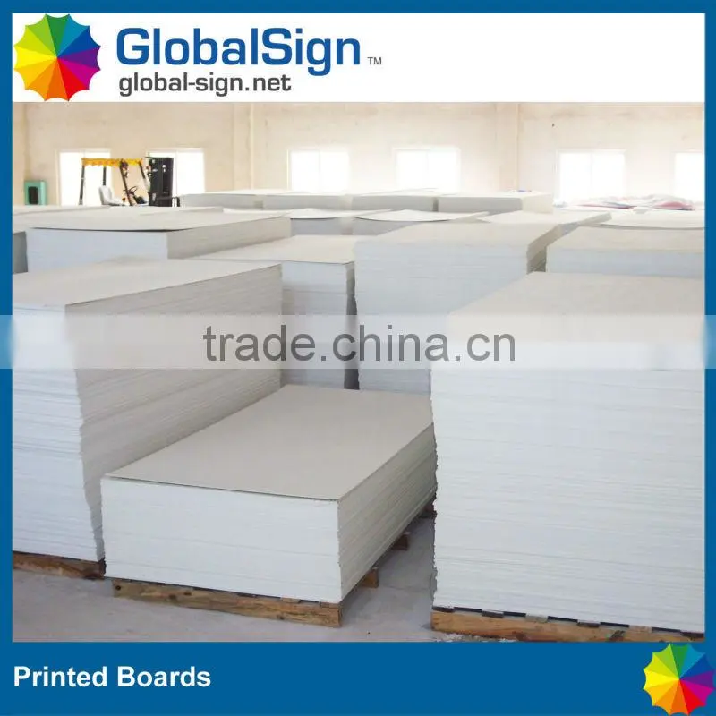 Shanghai GlobalSign Printed PP Corrugated Boards, PS Foam Boards