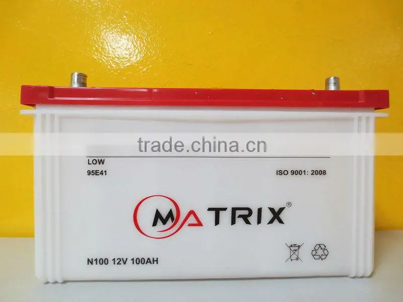 Good quality 12V 100ah car batteries for sale