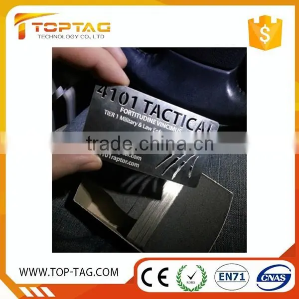 Wholesale Stainless steel Metal Business Name Card Cheap