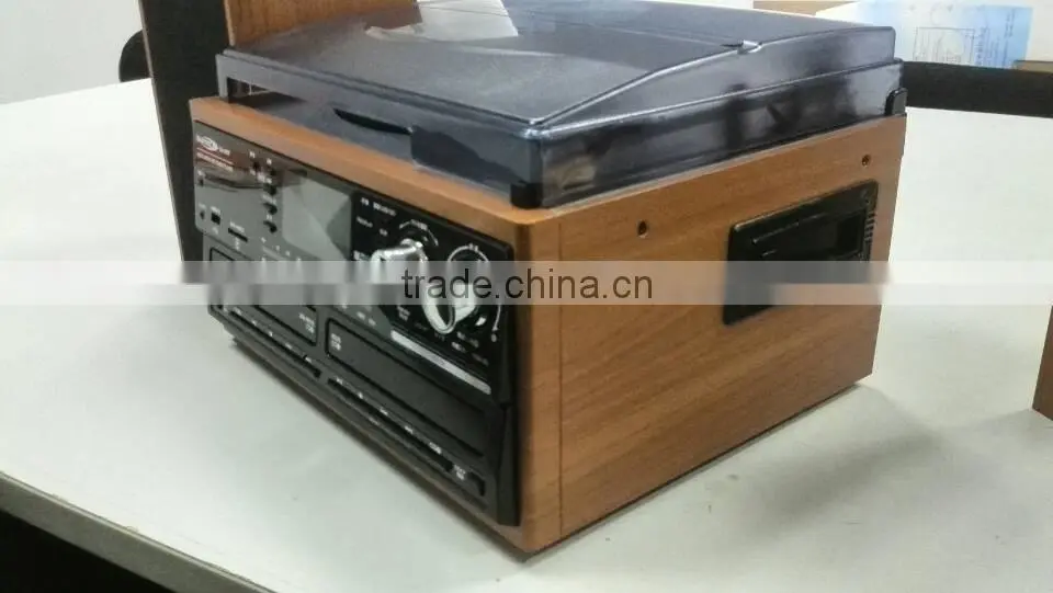 ALL IN ONE TURNTABLE WITH MULTIPLE AUDIO RECORDS /DOUBULE CD RECORD PLAYER/ CD ENCODING TURNTABLE/HIGH END CHOICE