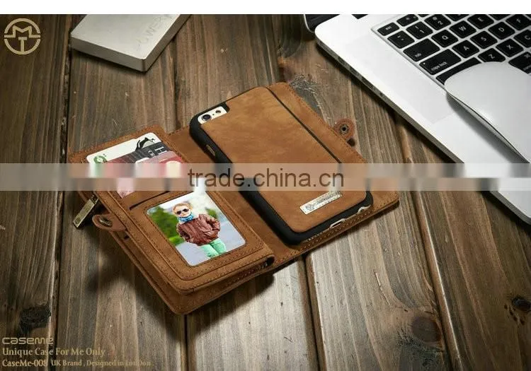 Leather Durable Flip Pouch Case Cover,Wallet Card Holder phone case for iphone 6