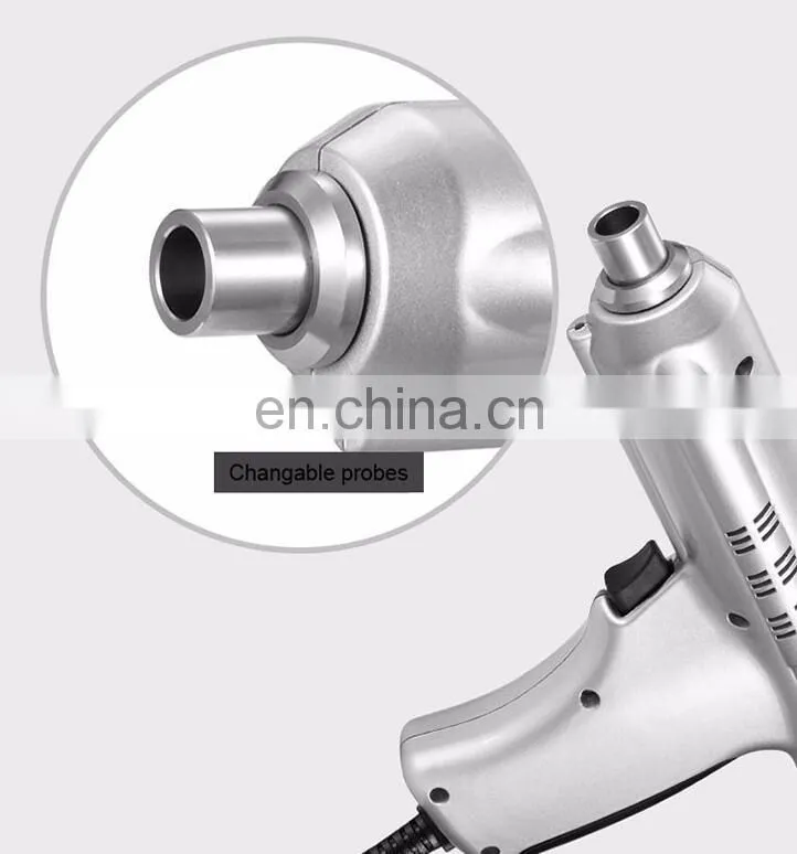 White Electric Chiropractic Adjusting Tool Therapy Spine Activator Correction Massager