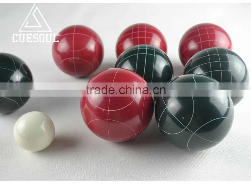 CUESOUL Professional Bocce Ball, multi size available, mught weight available, multi finishing available, OEM Welcome