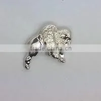 Crescent Court sticker 3D lapel pins custom lapel pin