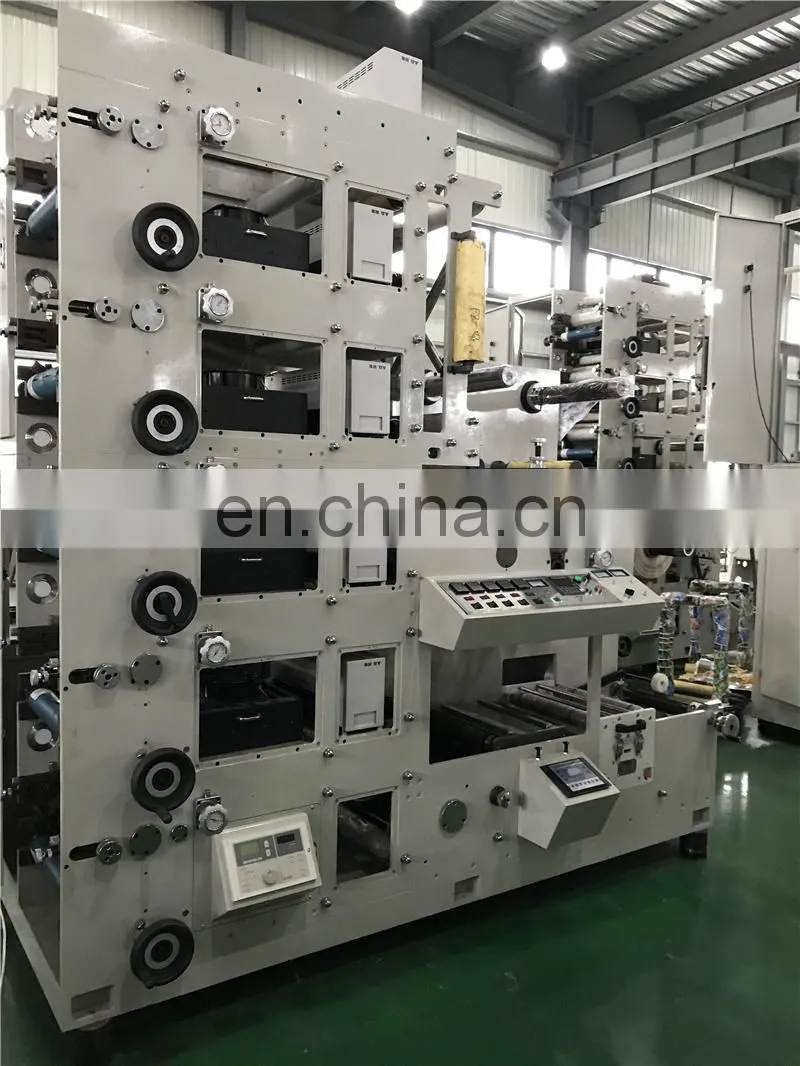 UTR480 multicolor electric pad sticky note Flexo Printing Machine, cardboard box roll flexographic printer machinery