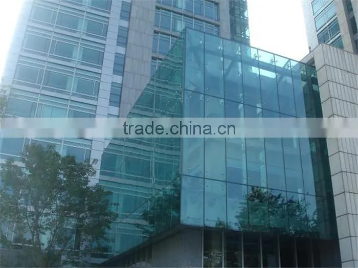 low cost steel Glass Curtain Wall
