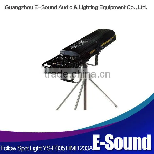 Super bright Cost-effective HMI Follow Spot Light 1200W