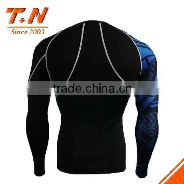Custom Sublimation Printed Long Sleeve Compression Tights