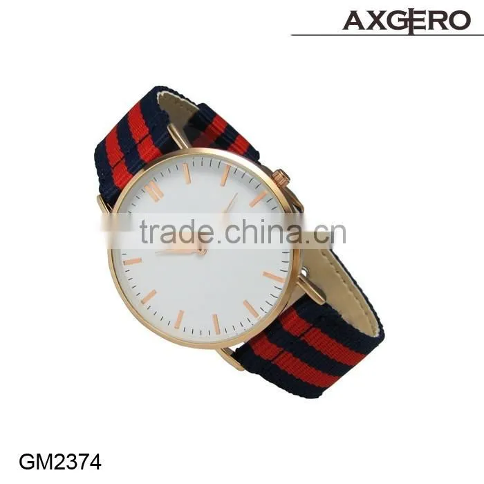 2016 Charm Japan movt quartz wrist watch stainless steel back luxury