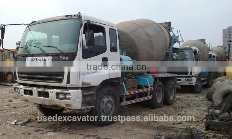Used Cement Mixer Concret Mixer Lorry ISUZU Lorry
