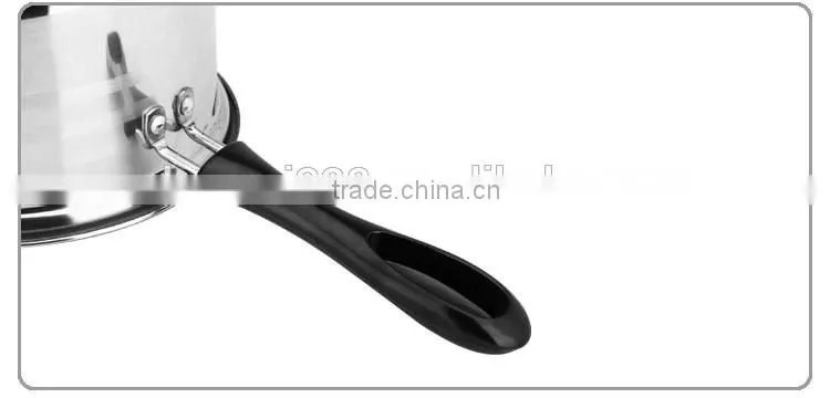 stainless steel capsuled bottom saucepan/ milk boiling pot/ stock pot in cookware