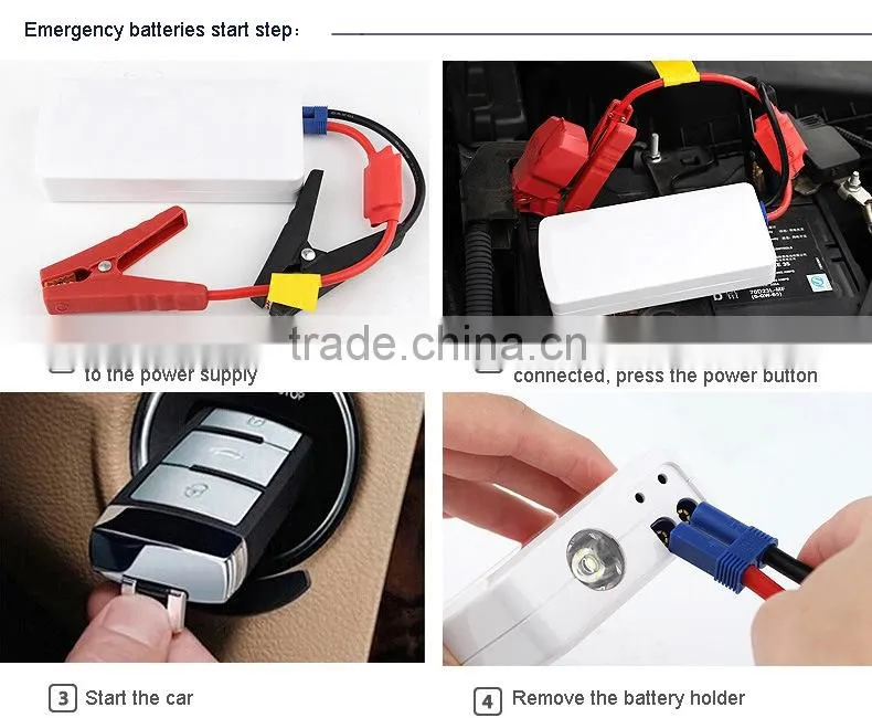 2016 AGA A9 12000mAh car battery jumper auto battery charger portable battery jumper