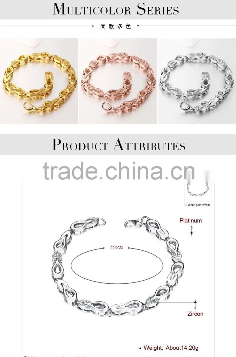 2015 new latest design fashion bracelet gold hand chain fashion design for men