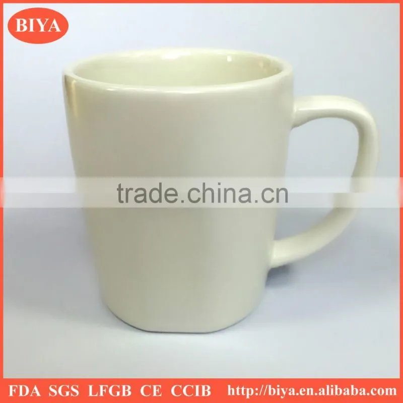 Good quality manufacturer of porcelain mug matte white color