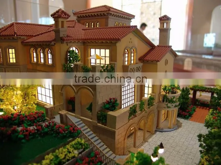 European Villas Architecture Scale Model Maker