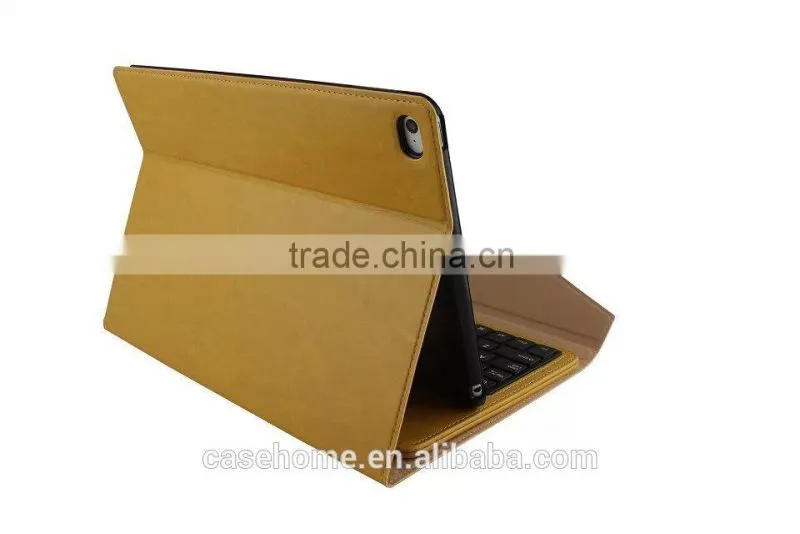 PU leather case with bluetooth keyboard for ipad mini4